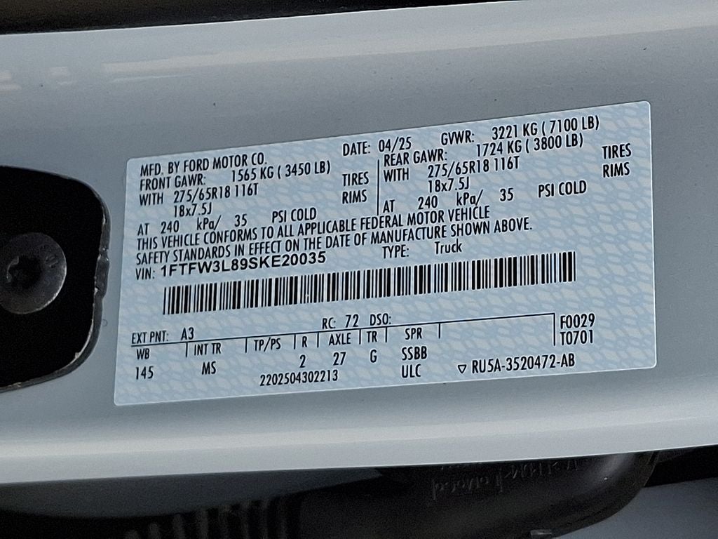 2025 Ford F-150 XLT