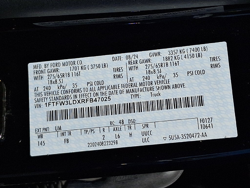 2024 Ford F-150 XLT