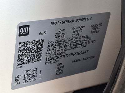 2023 Chevrolet Tahoe Premier