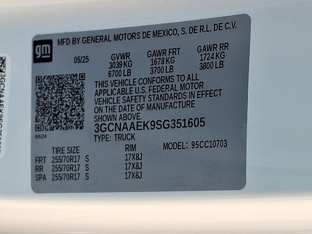 2025 Chevrolet Silverado 1500 WT