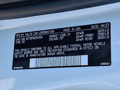 2023 Volvo S60 B5 Plus Black Edition