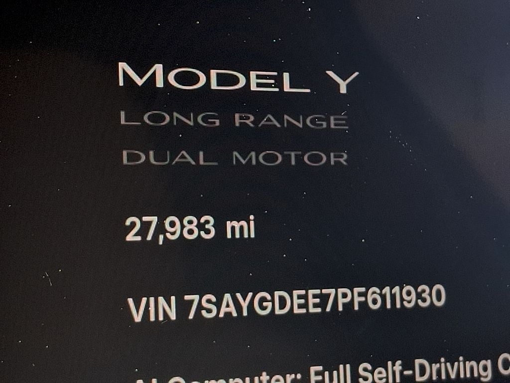 2023 Tesla Model Y Long Range