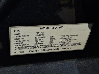 2023 Tesla Model Y Long Range