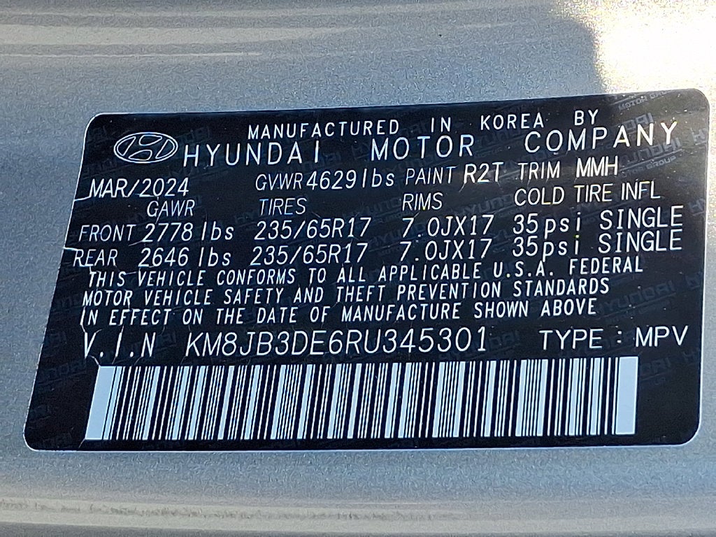 2024 Hyundai Tucson SEL