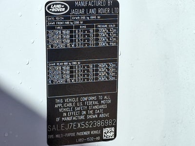 2025 Land Rover Defender 110 S