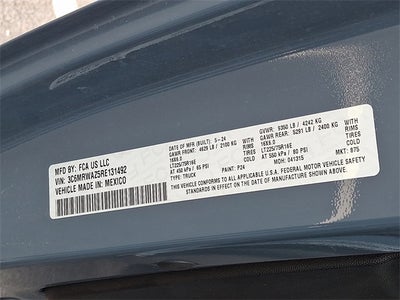 2024 RAM ProMaster 3500 EV Tradesman